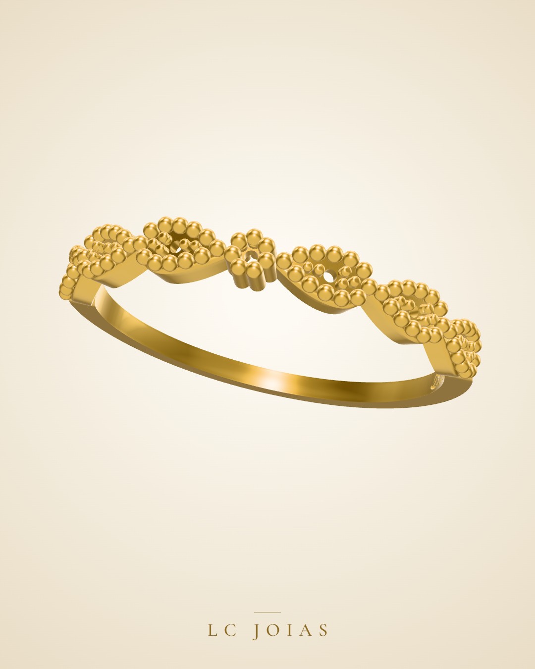 Anel 6512 an em ouro