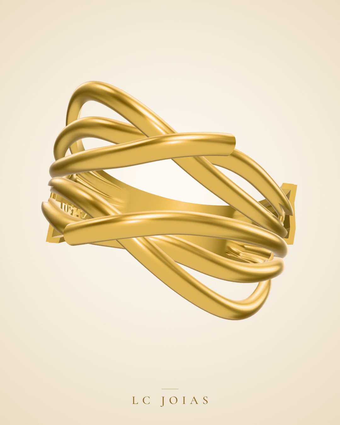 Anel 7893 an em ouro