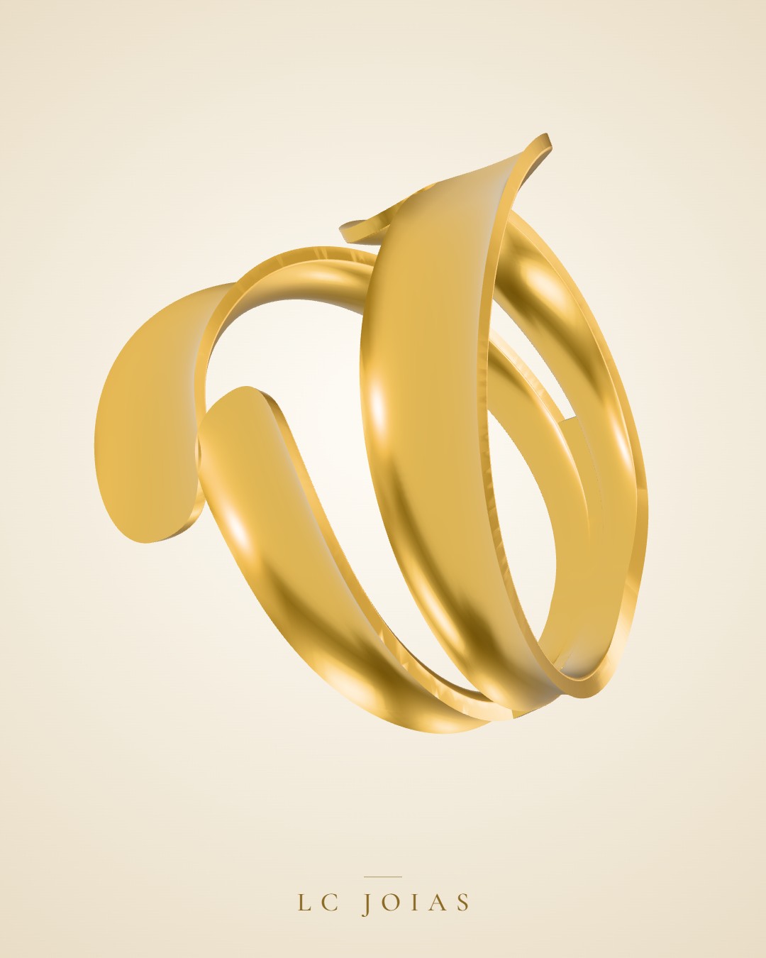 Anel 7590 an em ouro