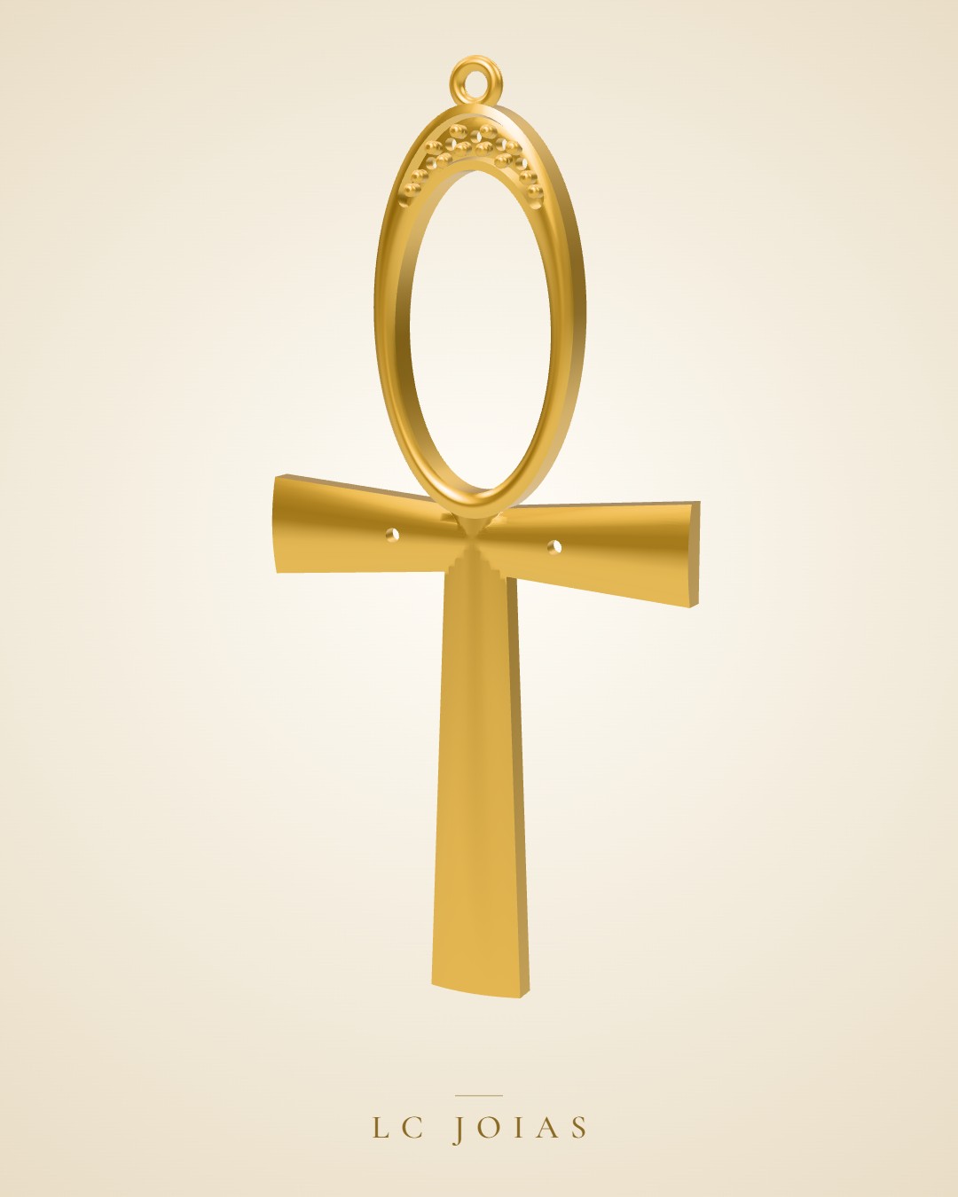 Pingente religioso 3559 crucifixo em ouro