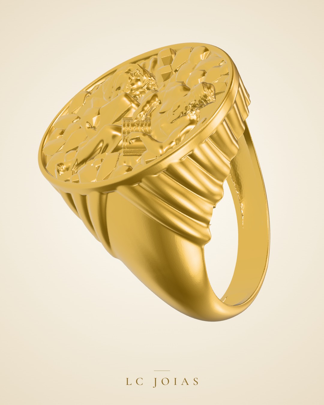 Anel 1339 an em ouro