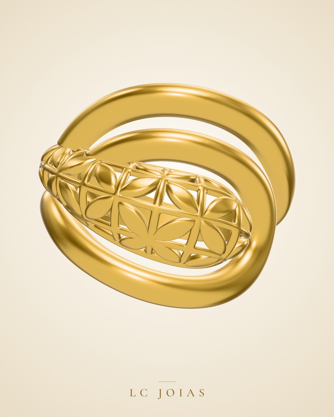 Anel 1009 an em ouro