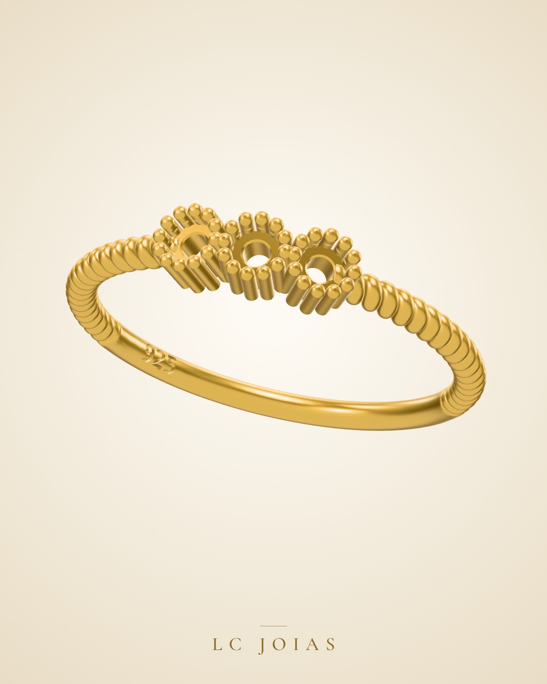 Anel ag 2263 an 16 em ouro