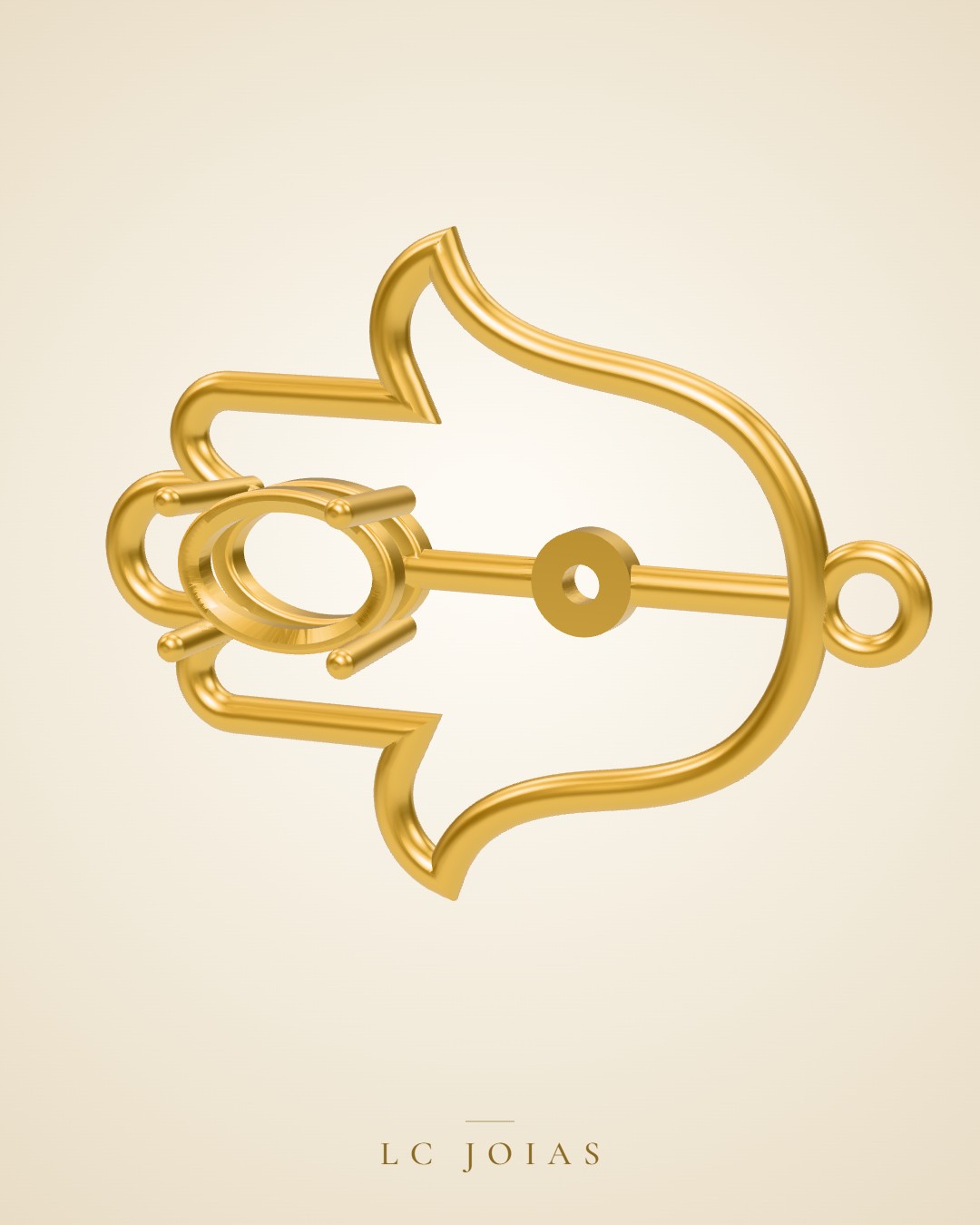 Pingente 6875- pingente em ouro