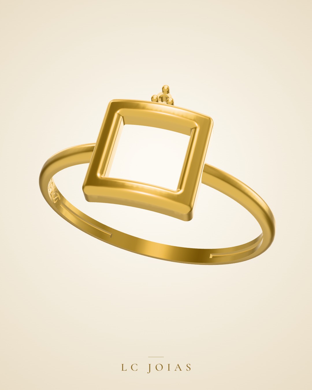 Anel 1774 an em ouro