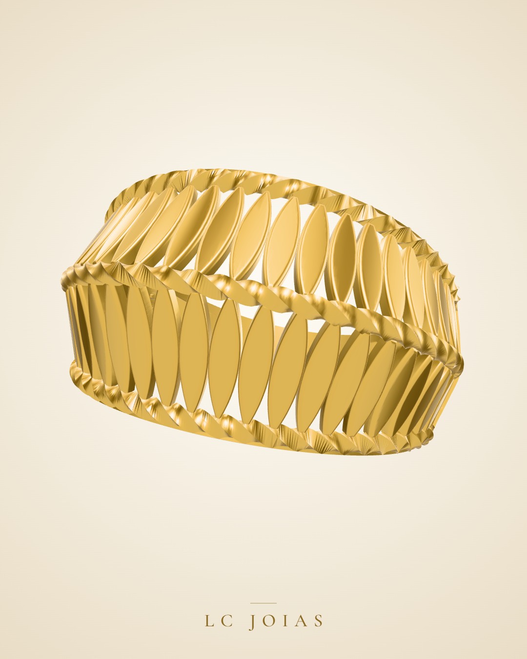 Anel 1163 z an em ouro