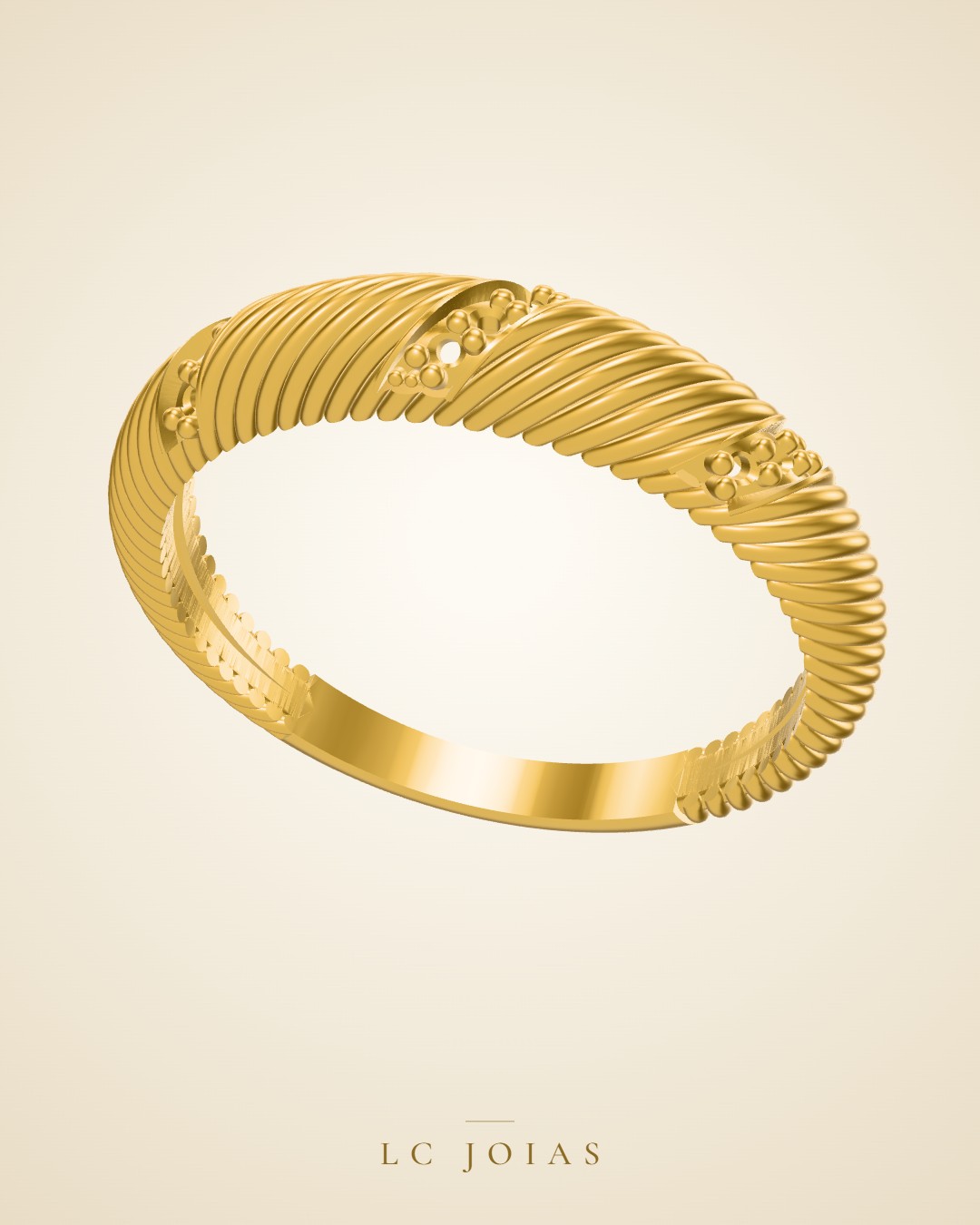 Anel 2490an n18 em ouro