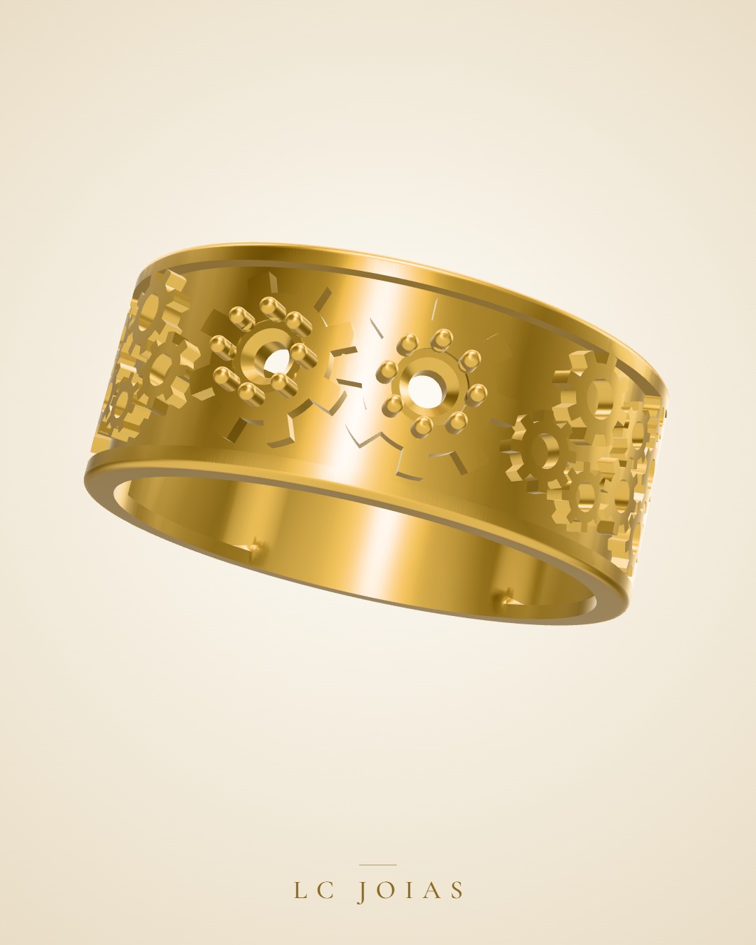 Anel 1520 z an em ouro