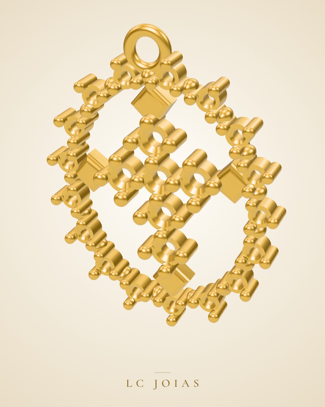 Pingente 1547 z pg em ouro