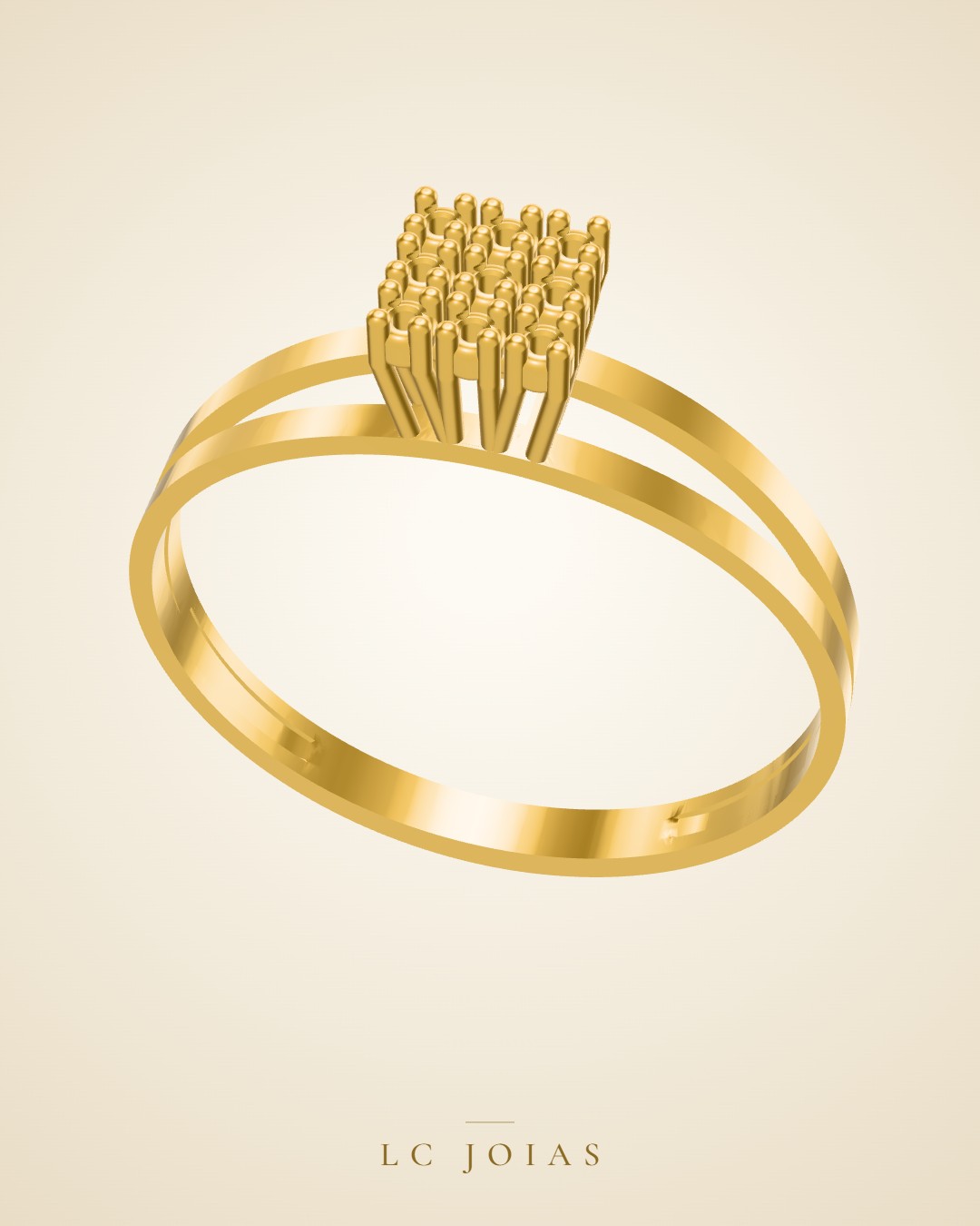 Anel 7133 an em ouro