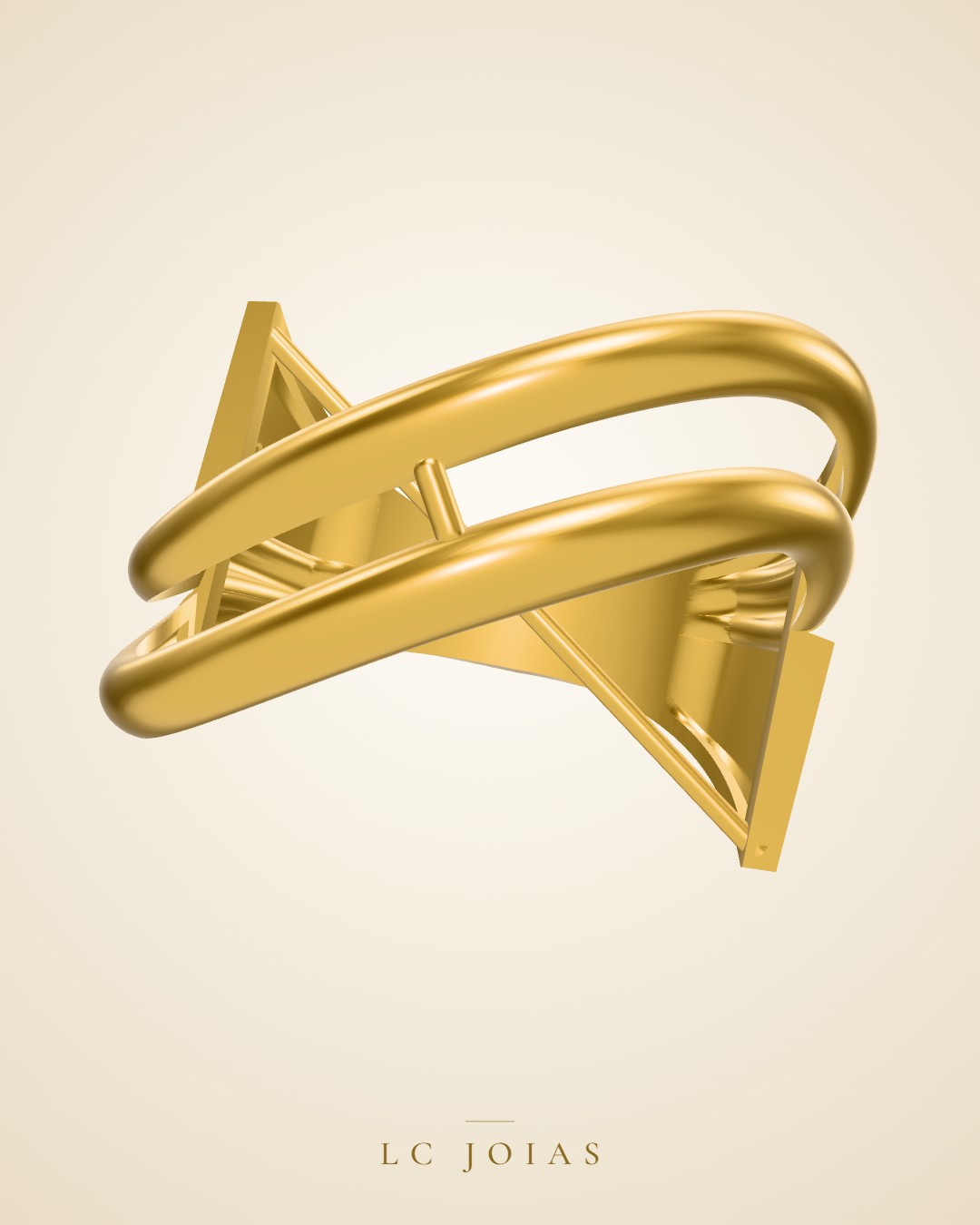 Anel 7865 an em ouro