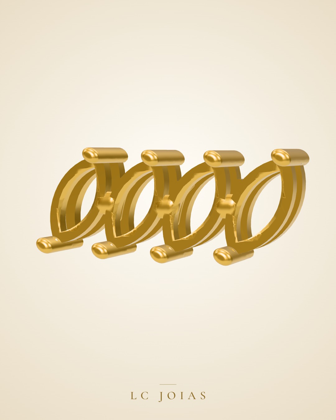 Brinco 8044 br espelhar em ouro