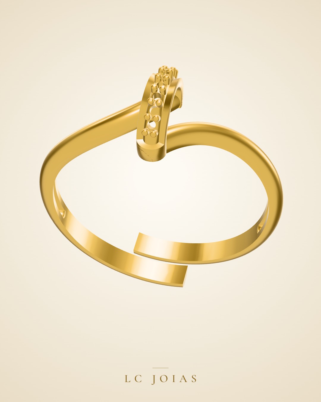 Anel 6459 an em ouro