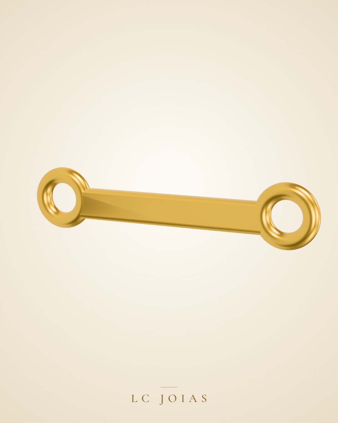 Brinco 8258 br d colocar 2 em ouro