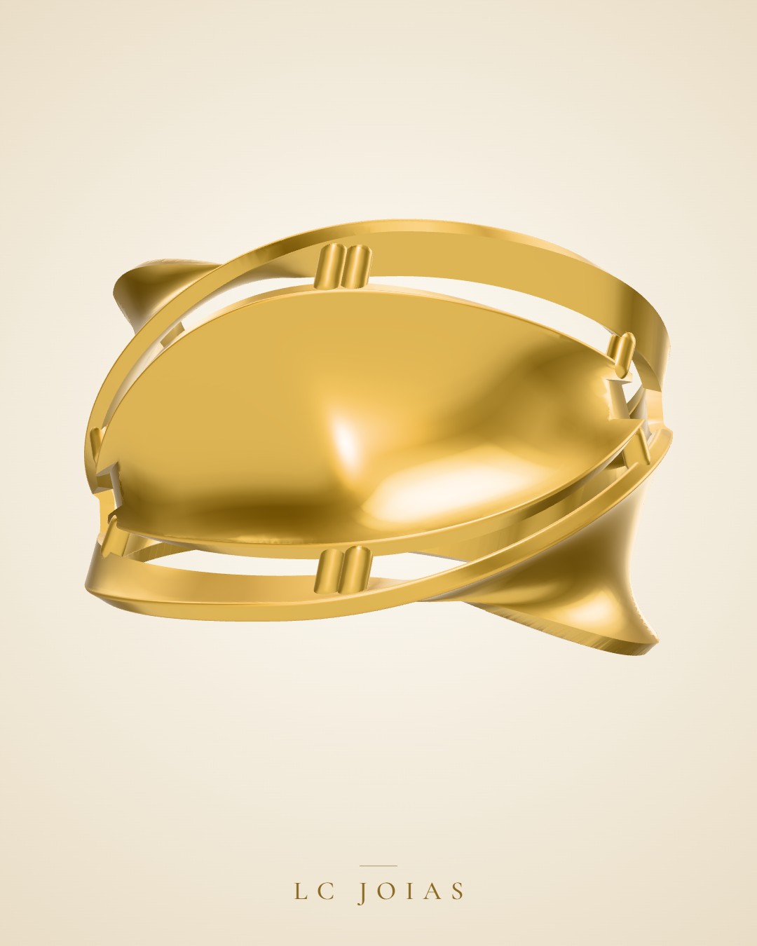 Anel 7802 an em ouro