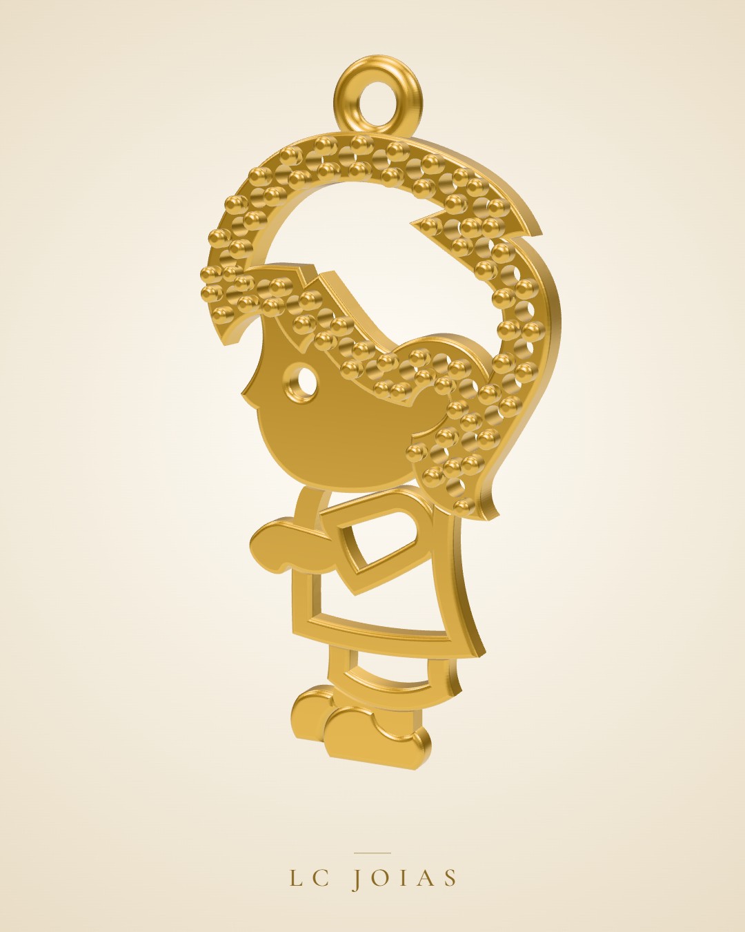 Pingente 792 pg em ouro