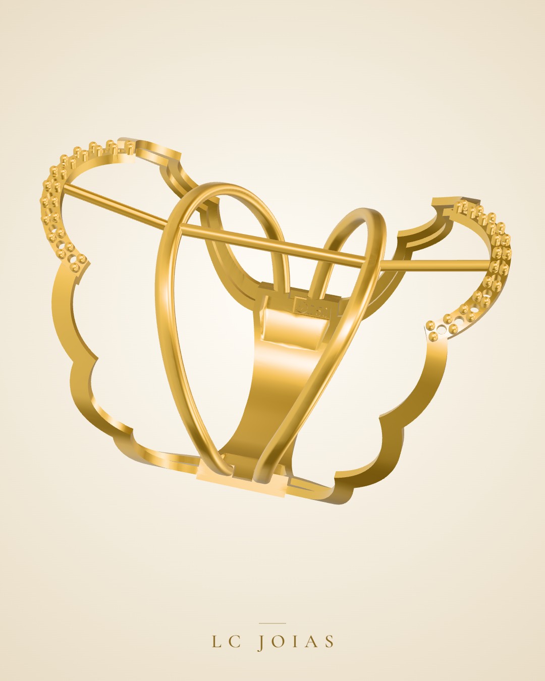 Anel 8162 an em ouro