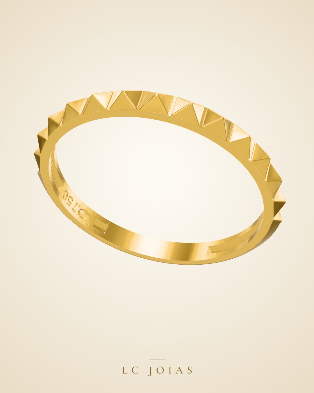 Anel 1815 an em ouro
