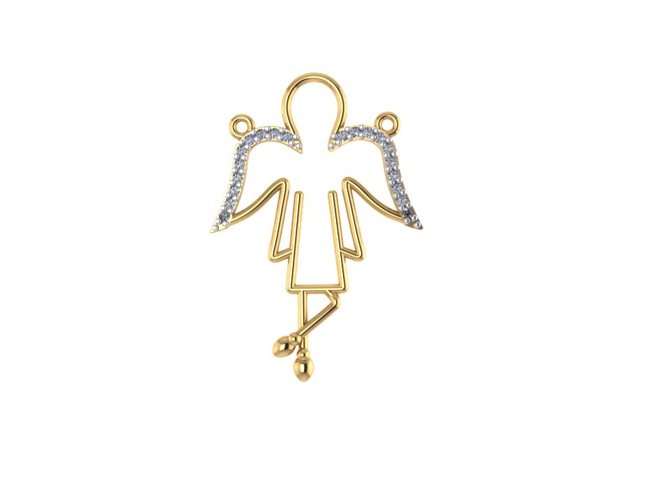 Pingente 7181 pg em ouro