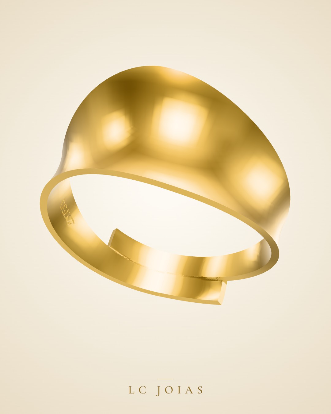 Anel 3542 anel em ouro