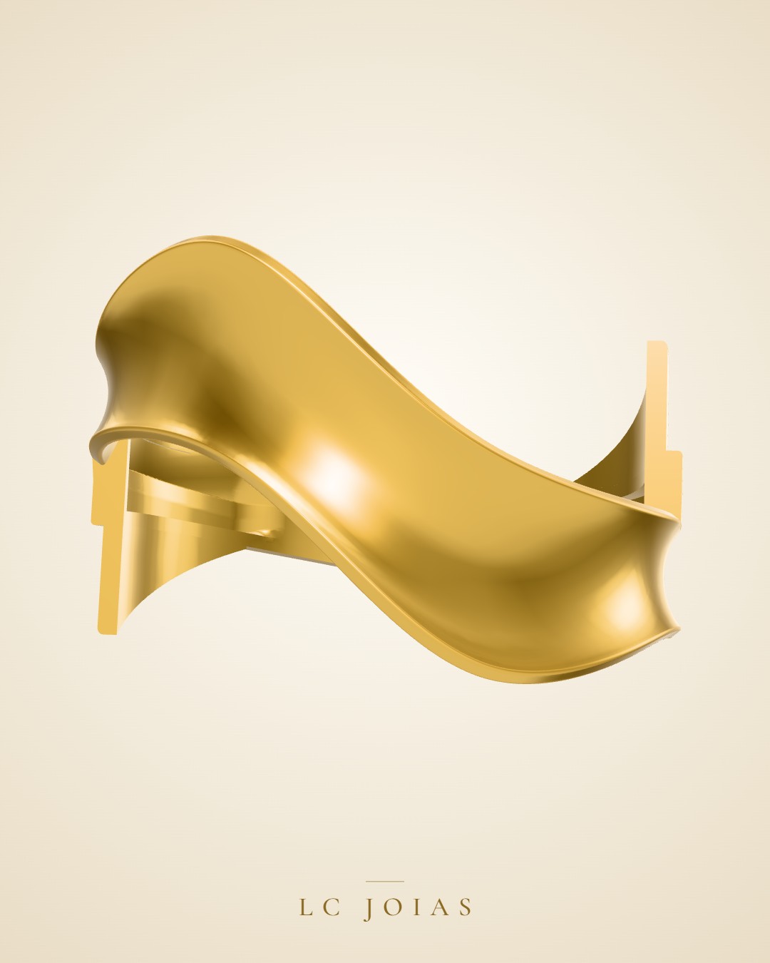 Anel 7773 an em ouro