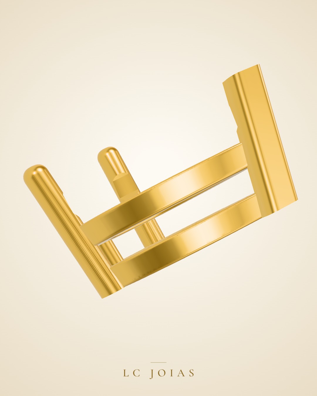 Pingente 7466 pg 5x7 em ouro