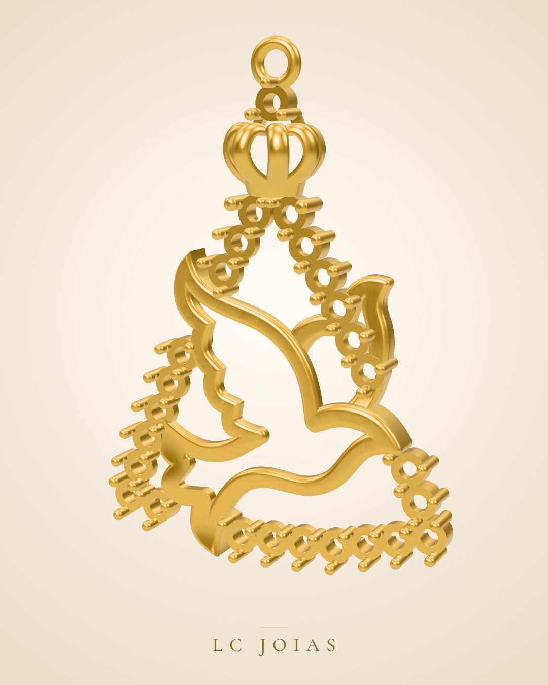 Pingente 8704 pg em ouro