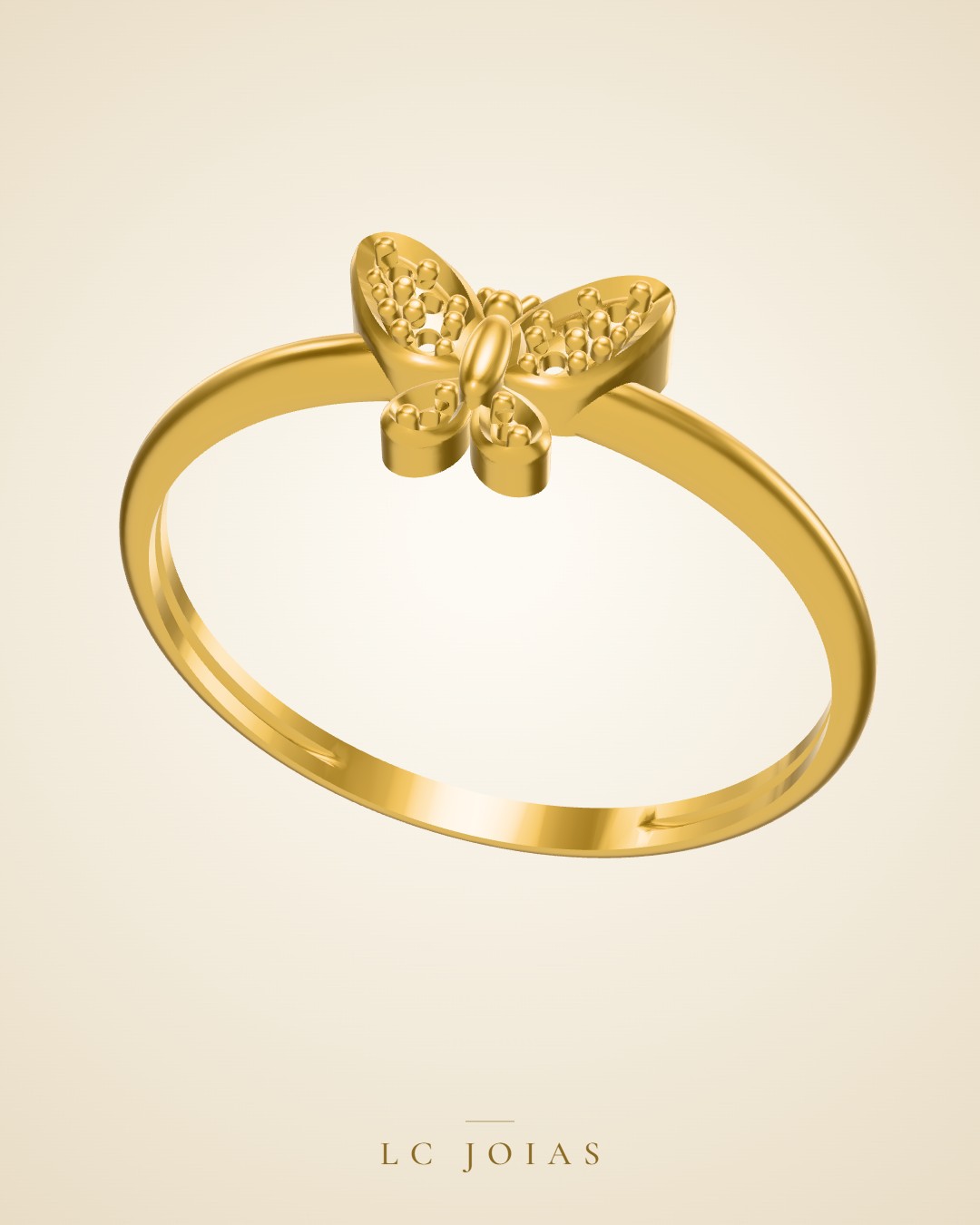 Anel 722 an em ouro