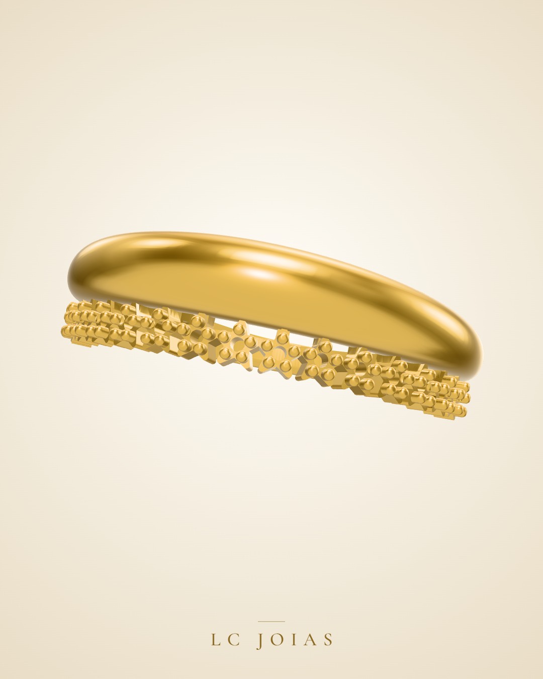 Anel 7543 an em ouro
