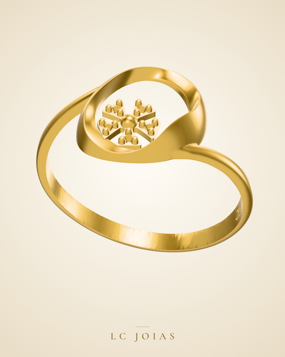 Anel an 6897 em ouro