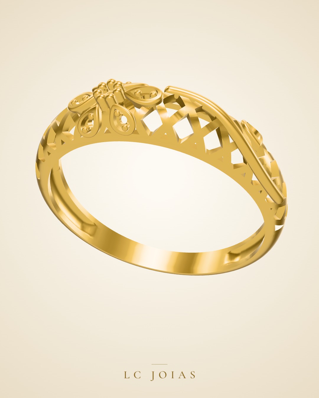 Anel 6746 an em ouro
