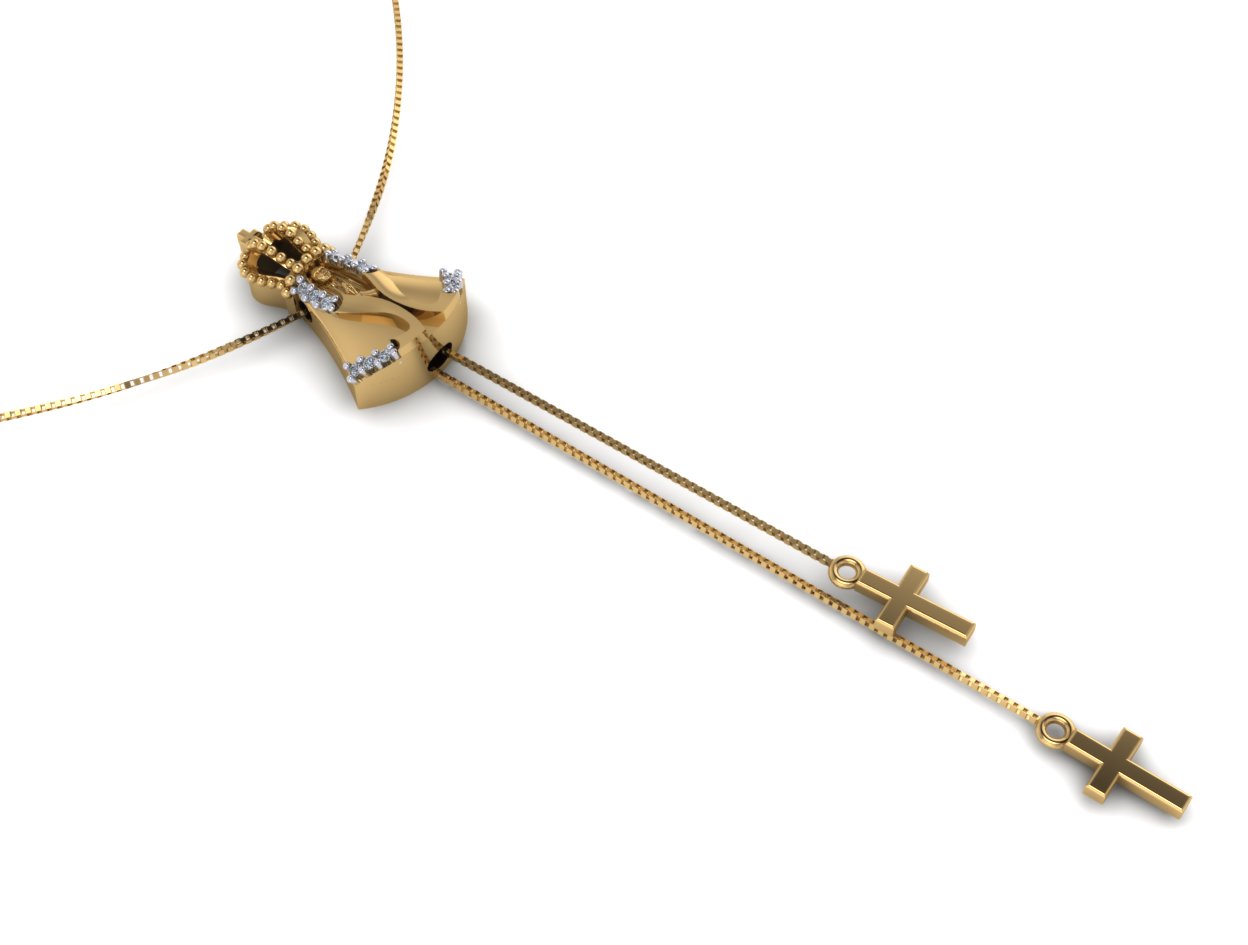 Pingente 7138 pg em ouro