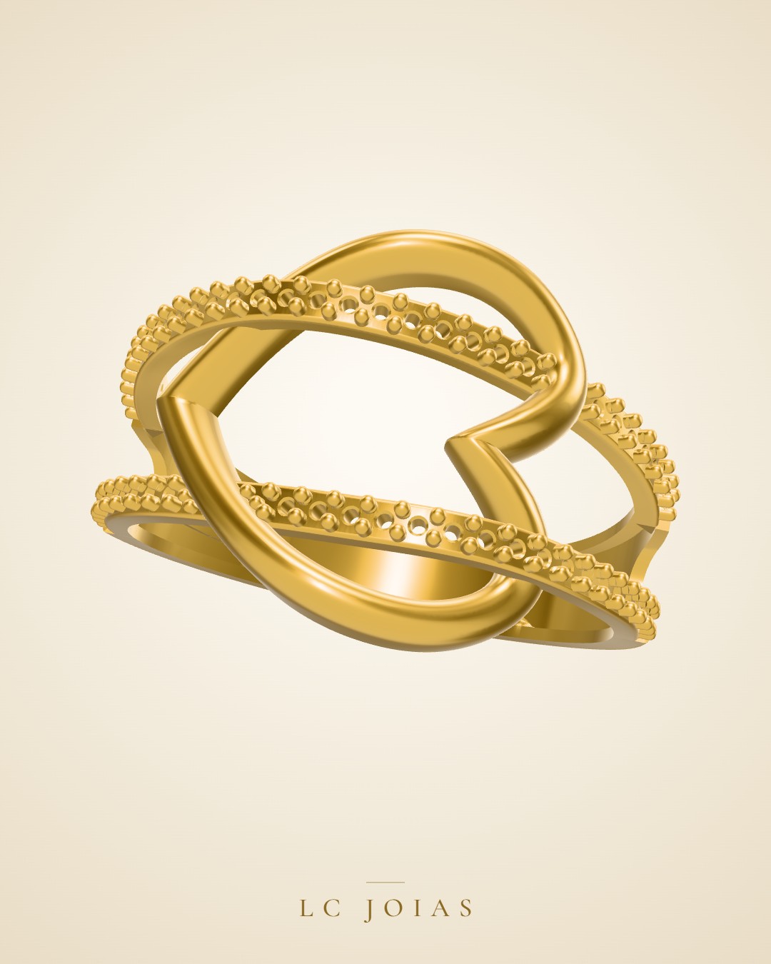Anel 1261 z an arquivos em ouro