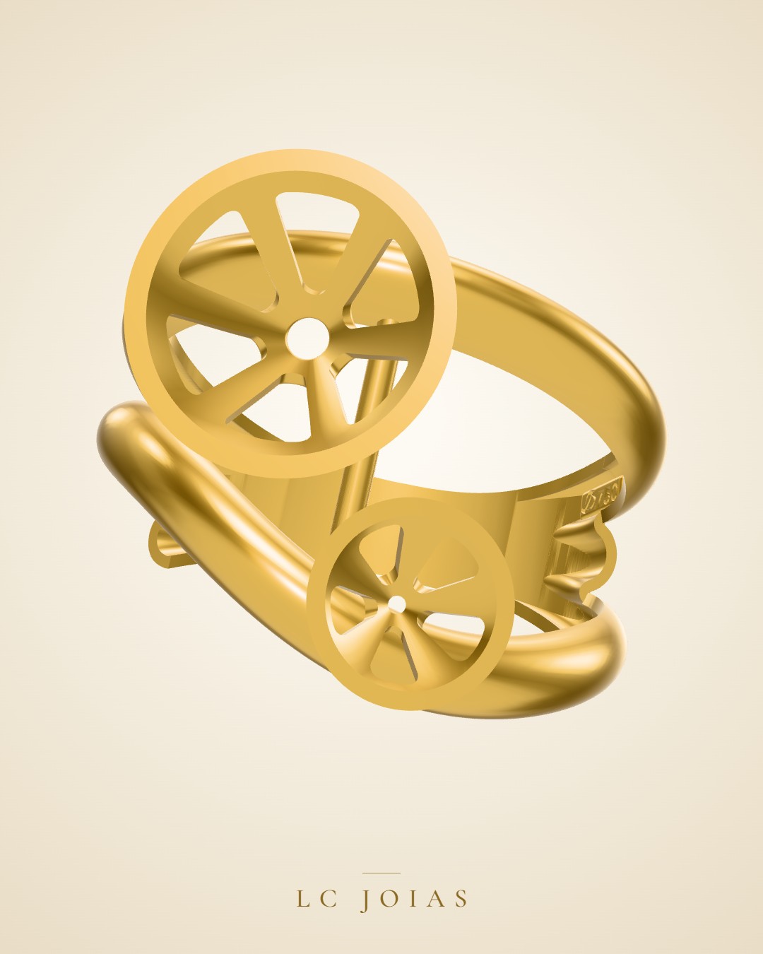 Anel 7889 an em ouro
