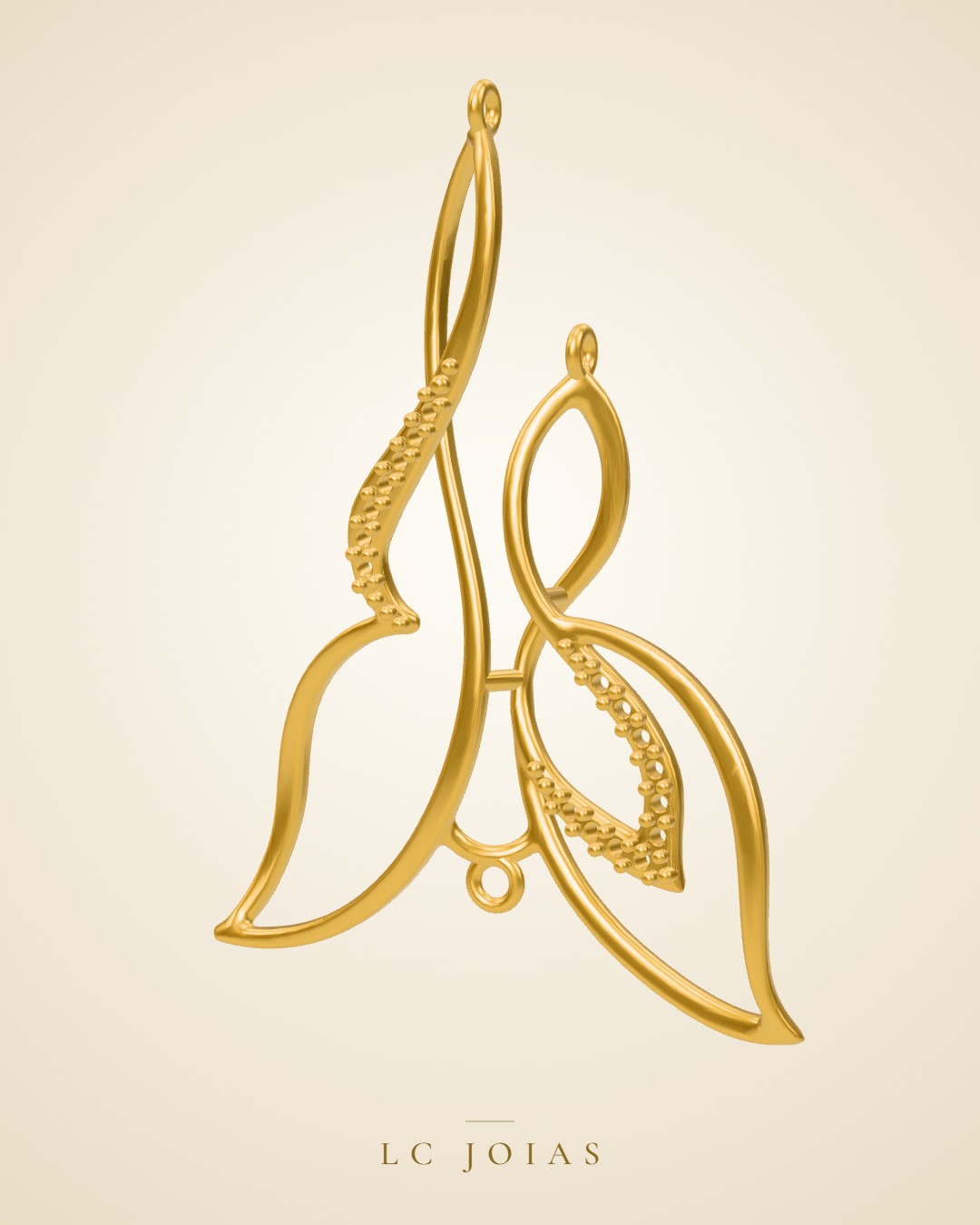 Pingente 8382 pg pd em ouro