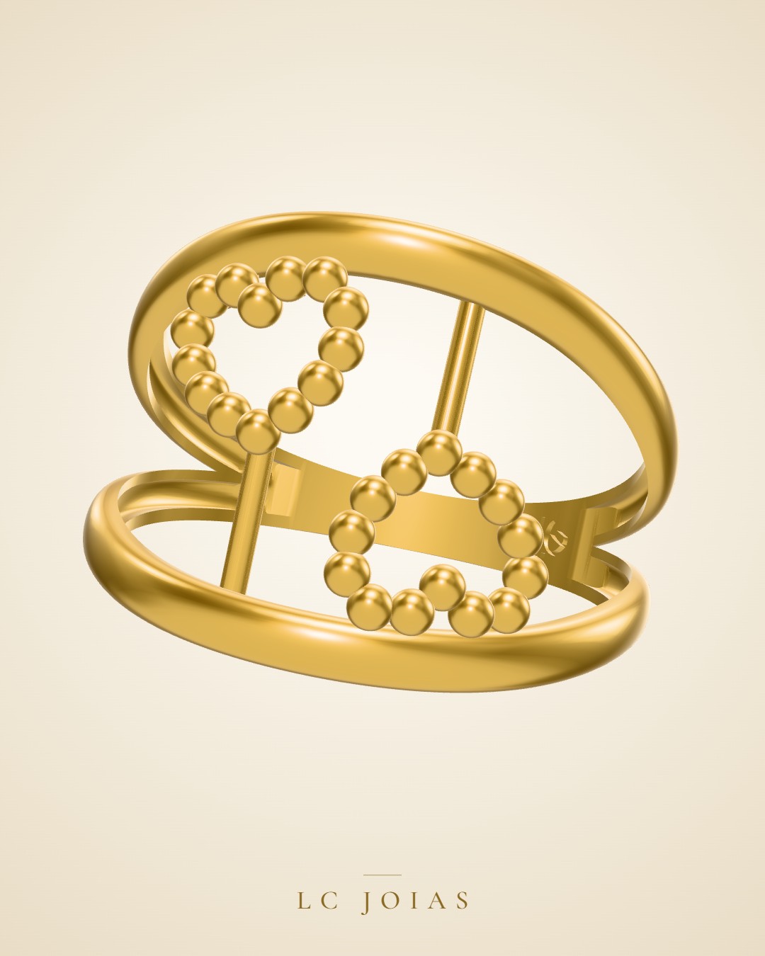Anel 982 an em ouro