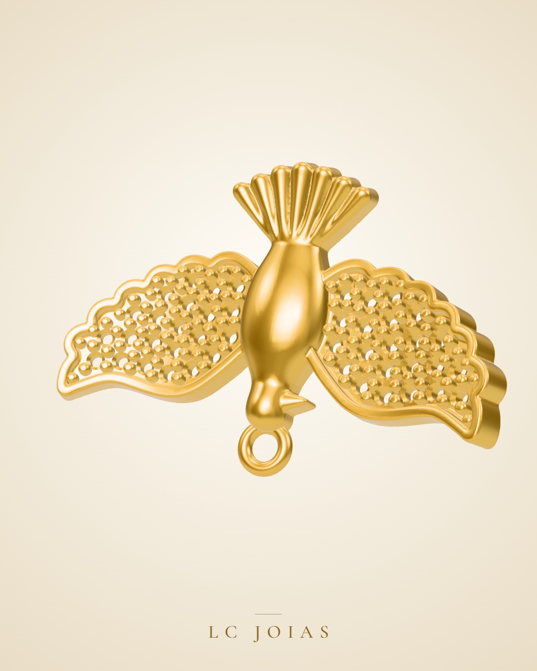 Pingente 7796 pg em ouro
