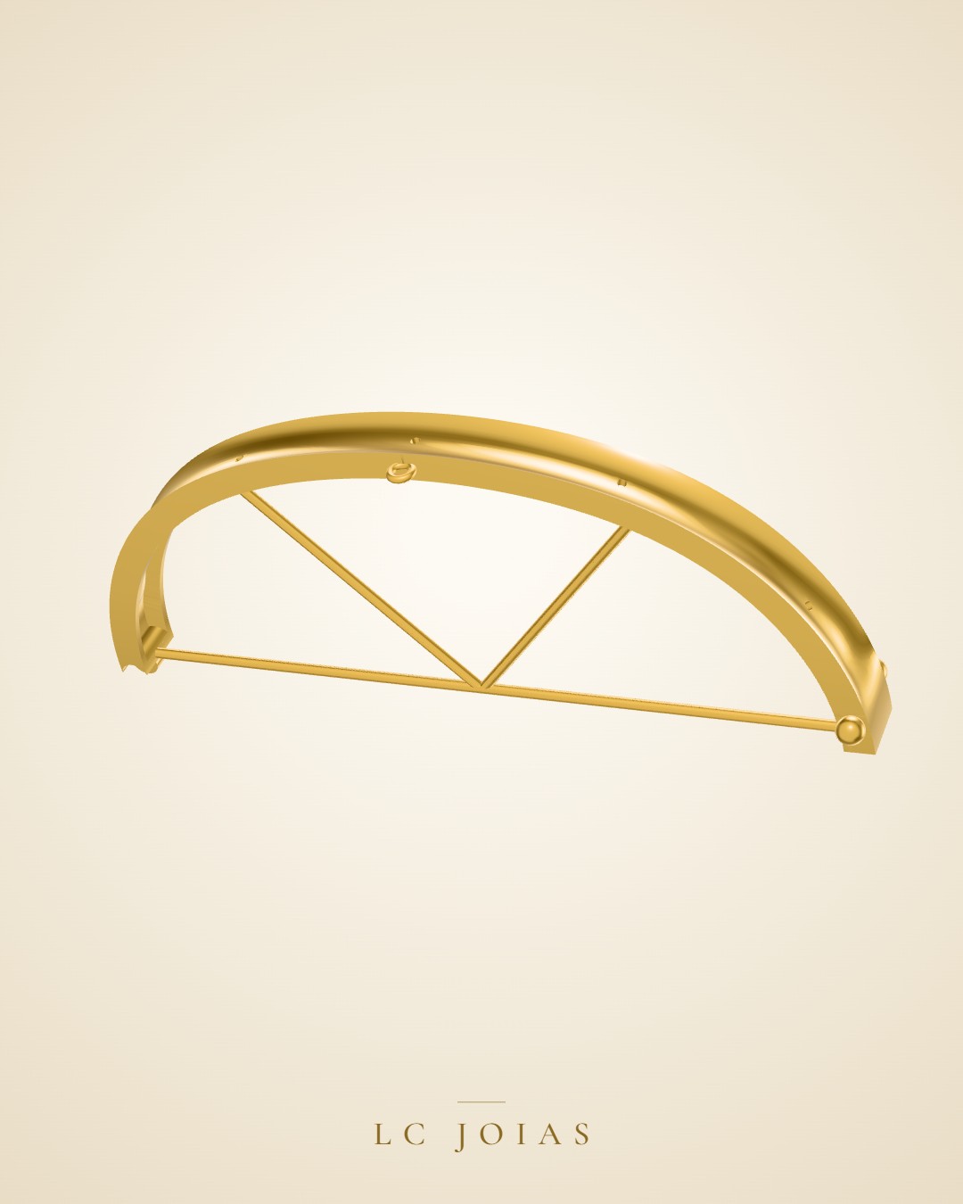 Pulseira 7648 pul b em ouro