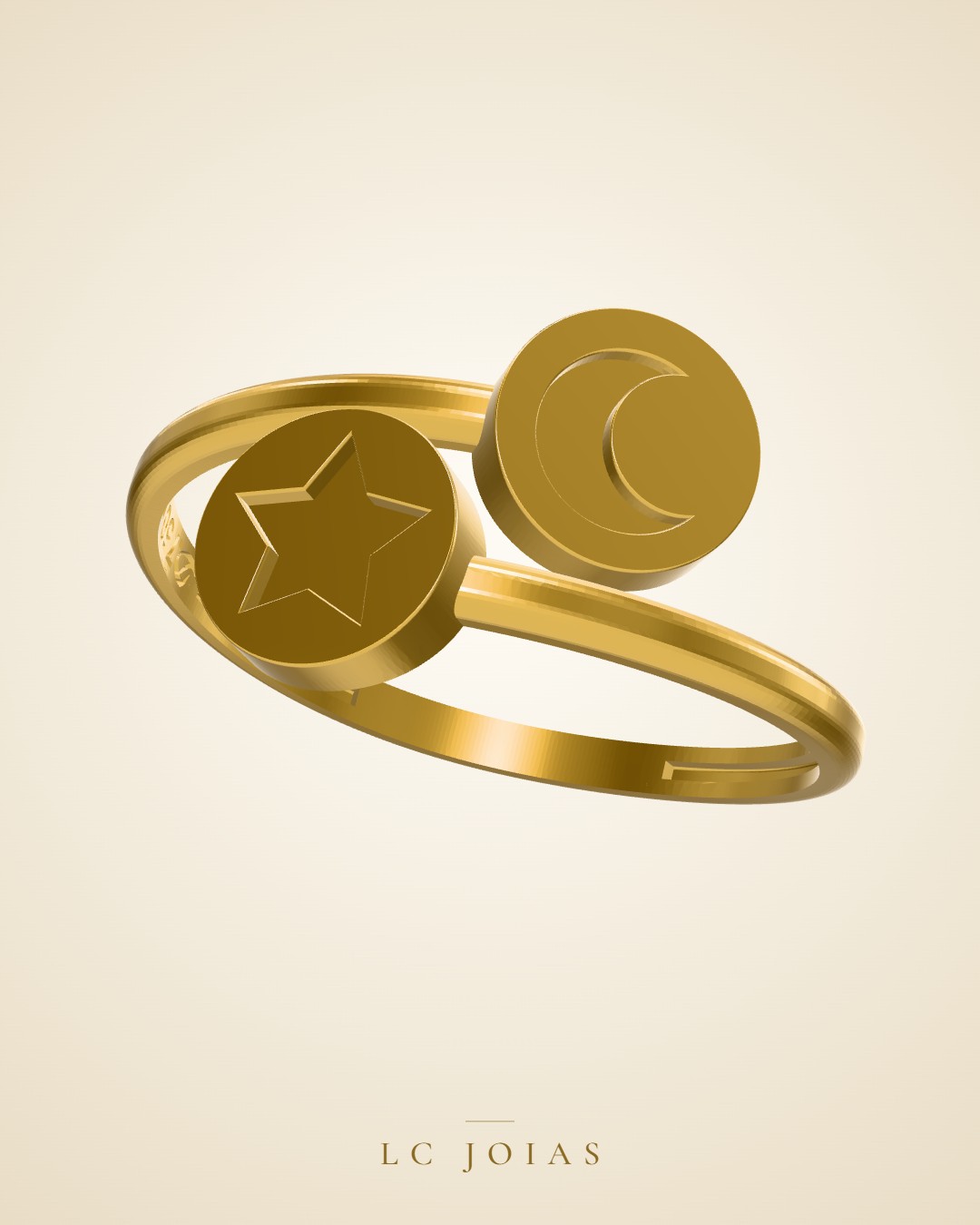 Anel 1782 an em ouro