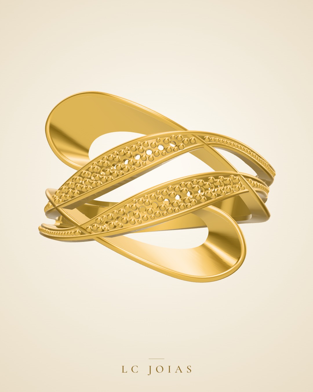 Anel 1268 an em ouro