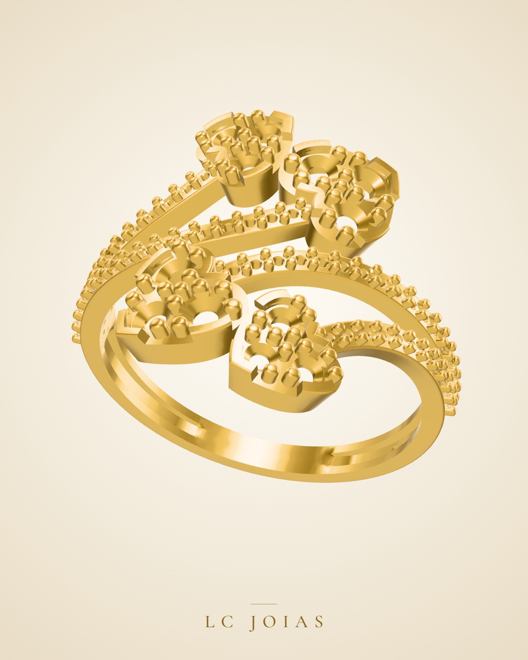 Anel 894 an em ouro