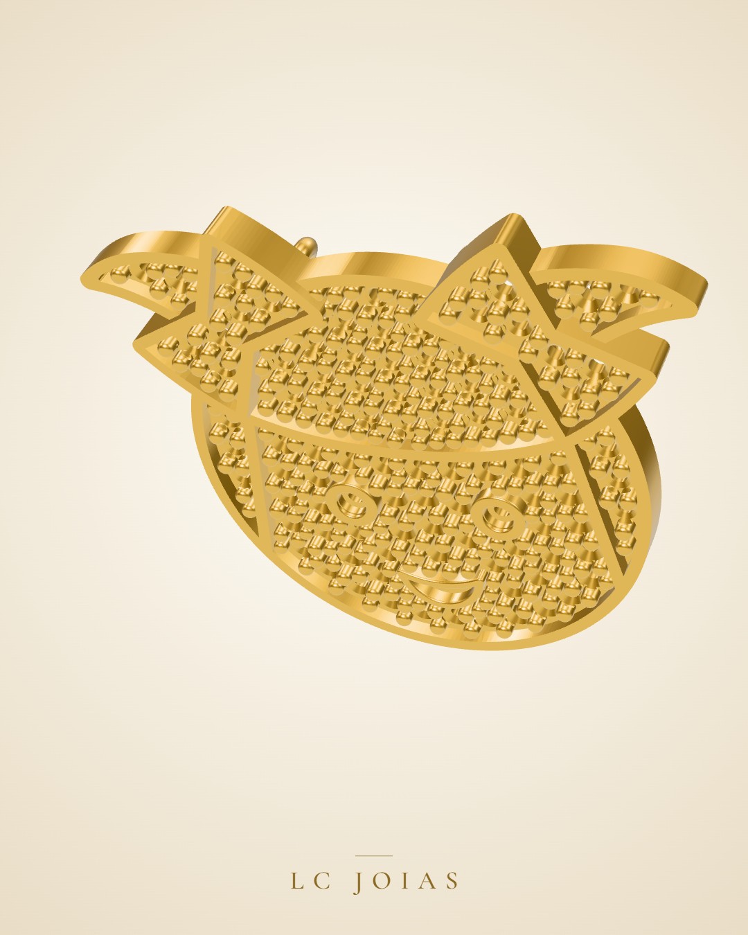 Pingente 7260 pg em ouro