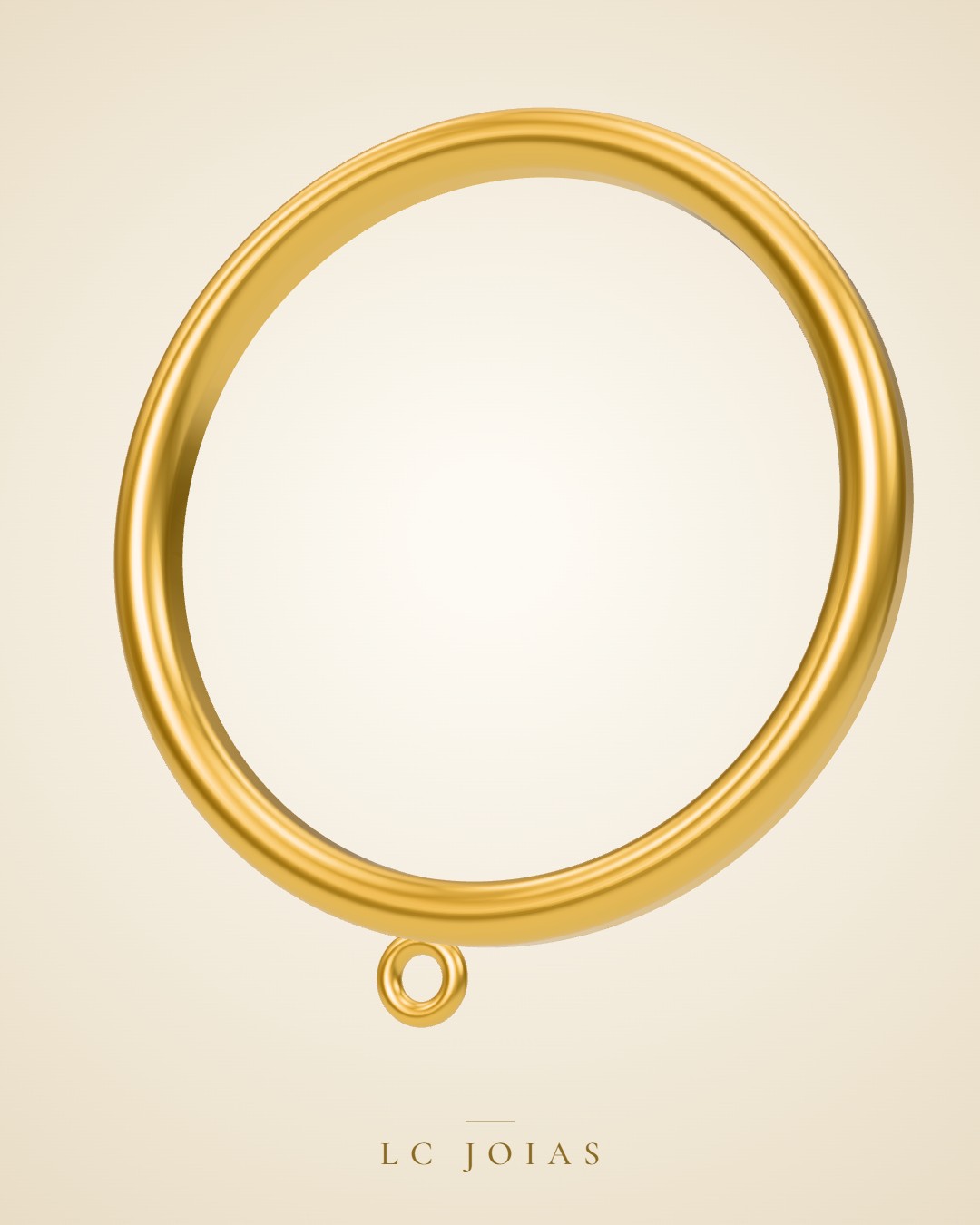 Brinco 1214 z br 03 em ouro