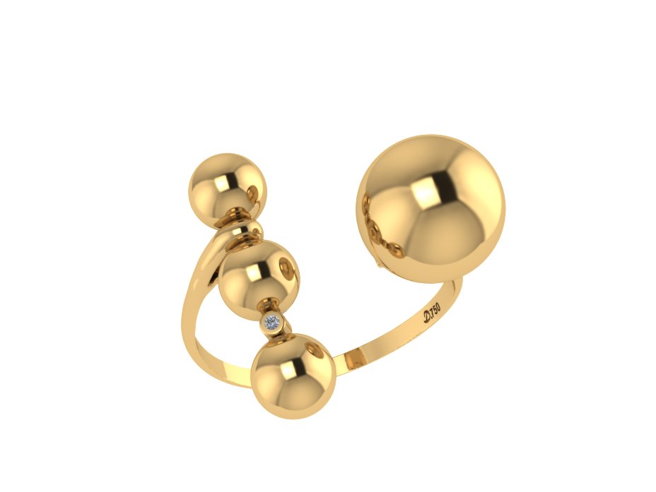 Anel 7151 an em ouro