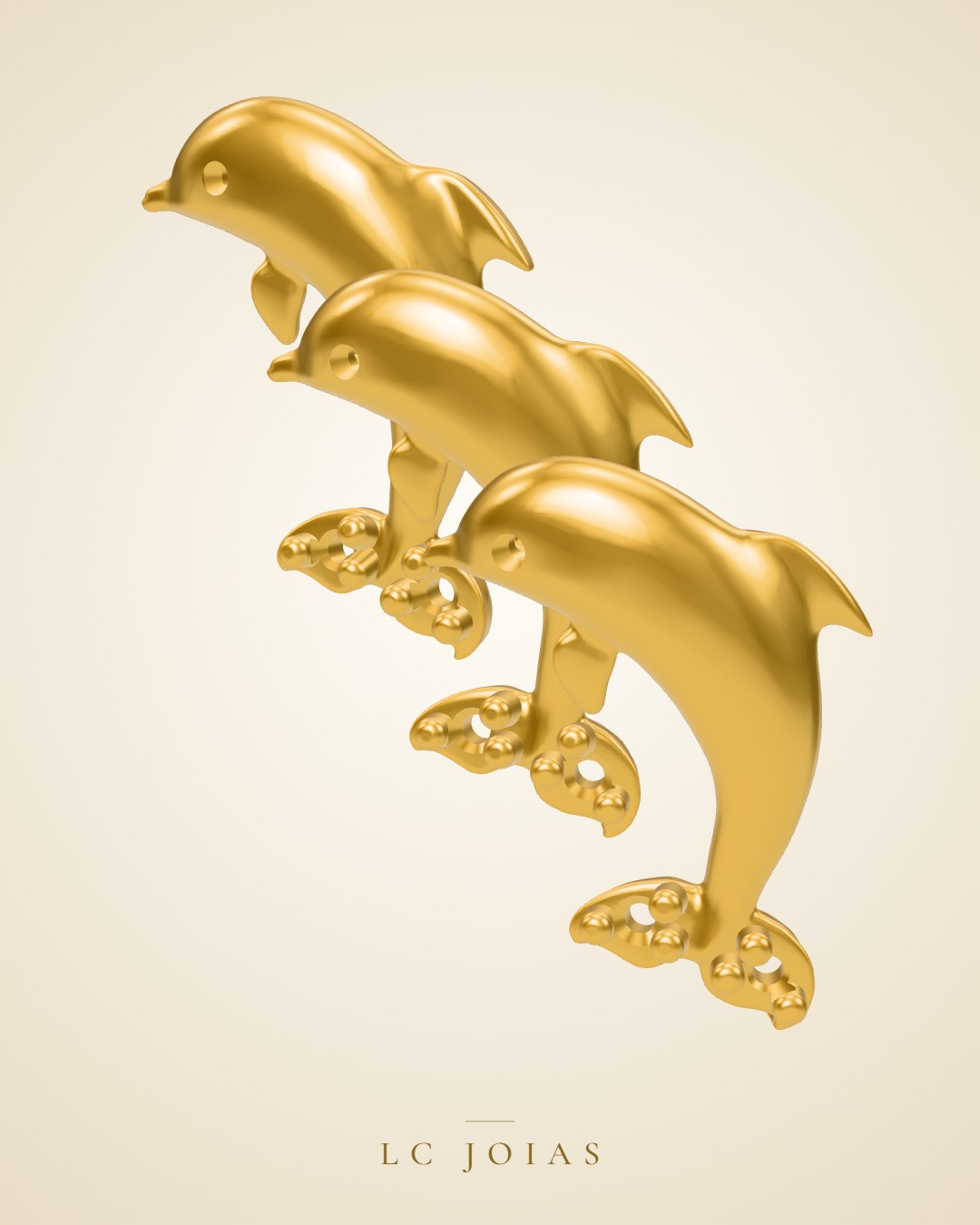 Brinco 7374 br espelhar por favor em ouro