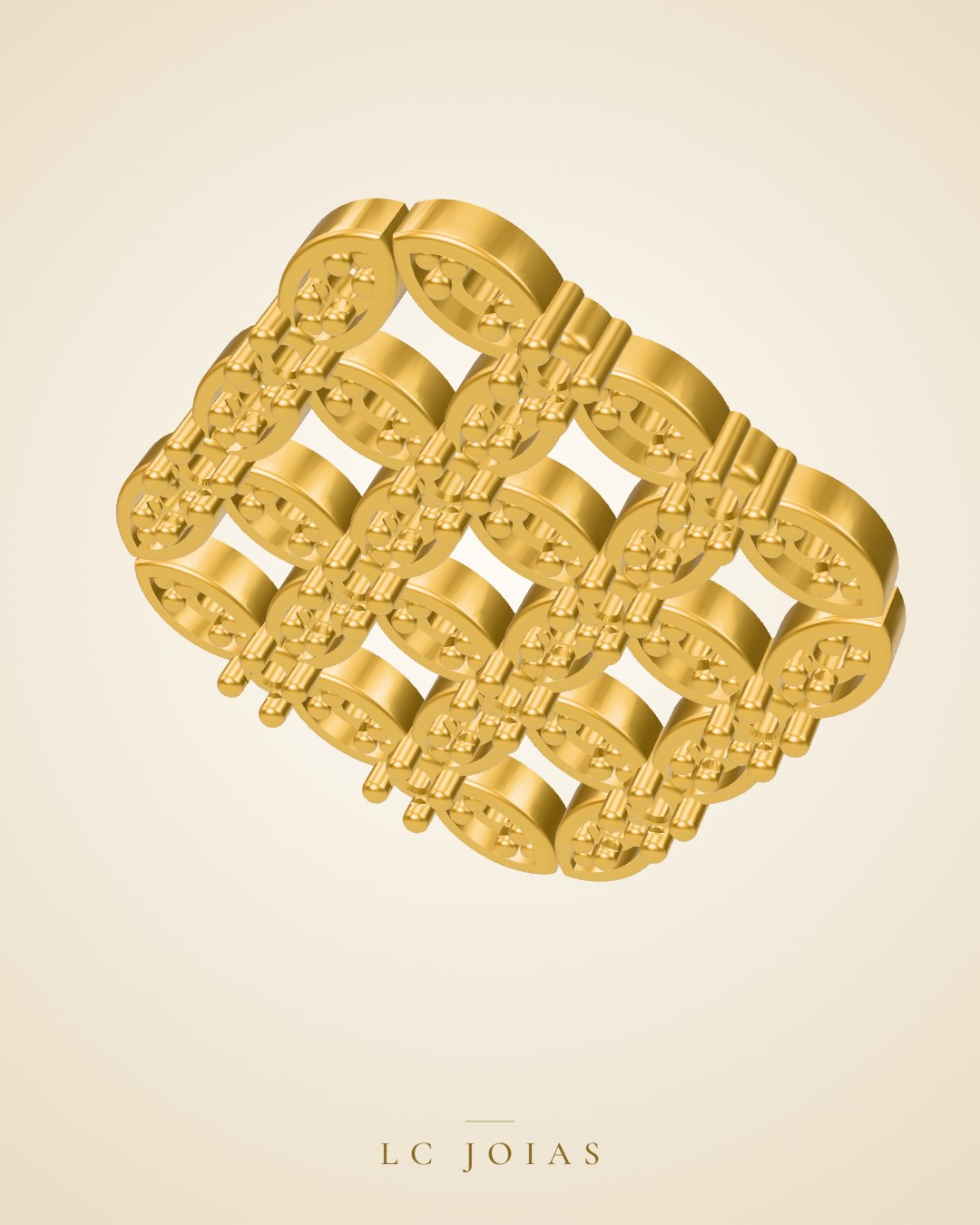 Brinco mirrored copy of 7102 br em ouro
