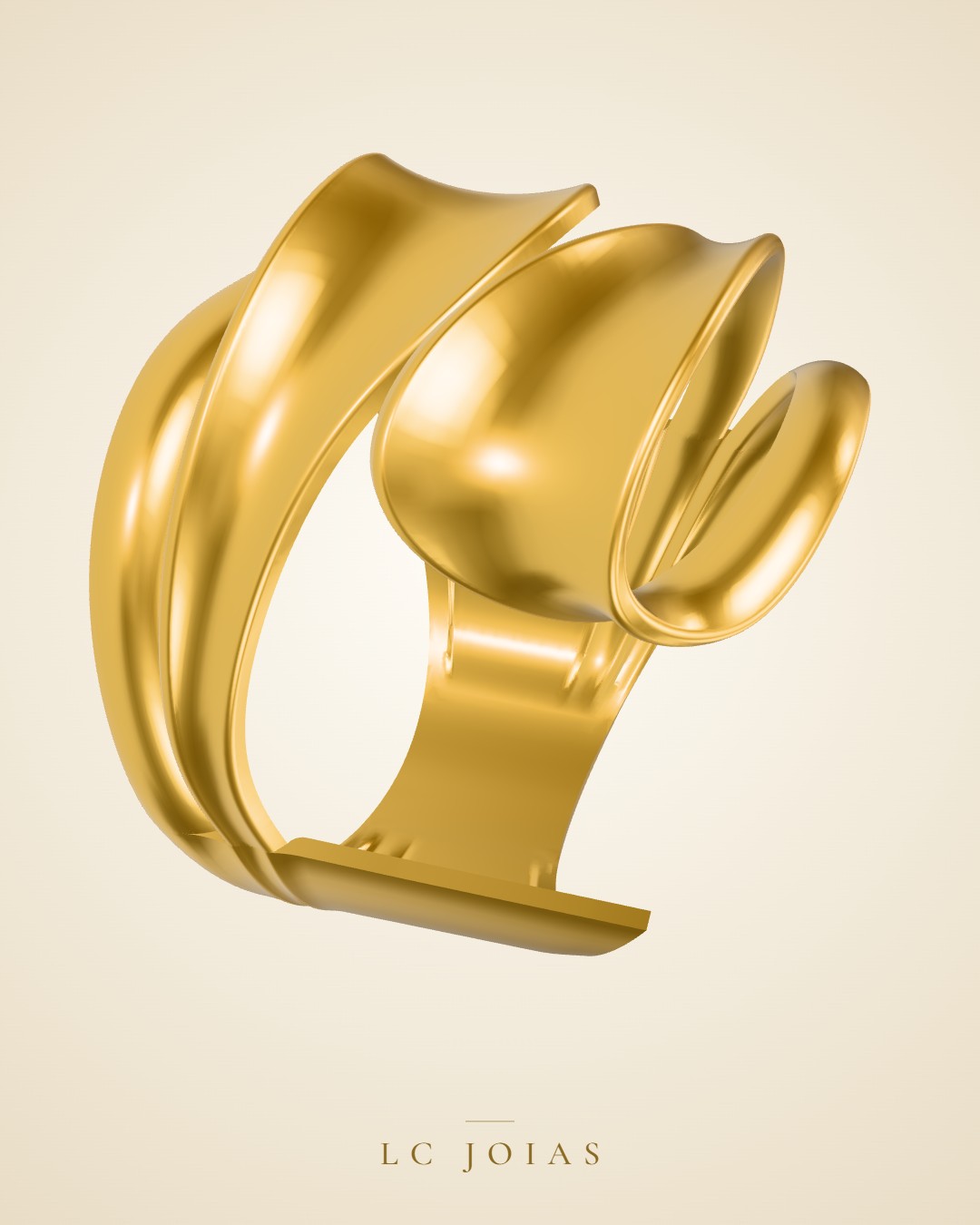 Anel 6221an em ouro