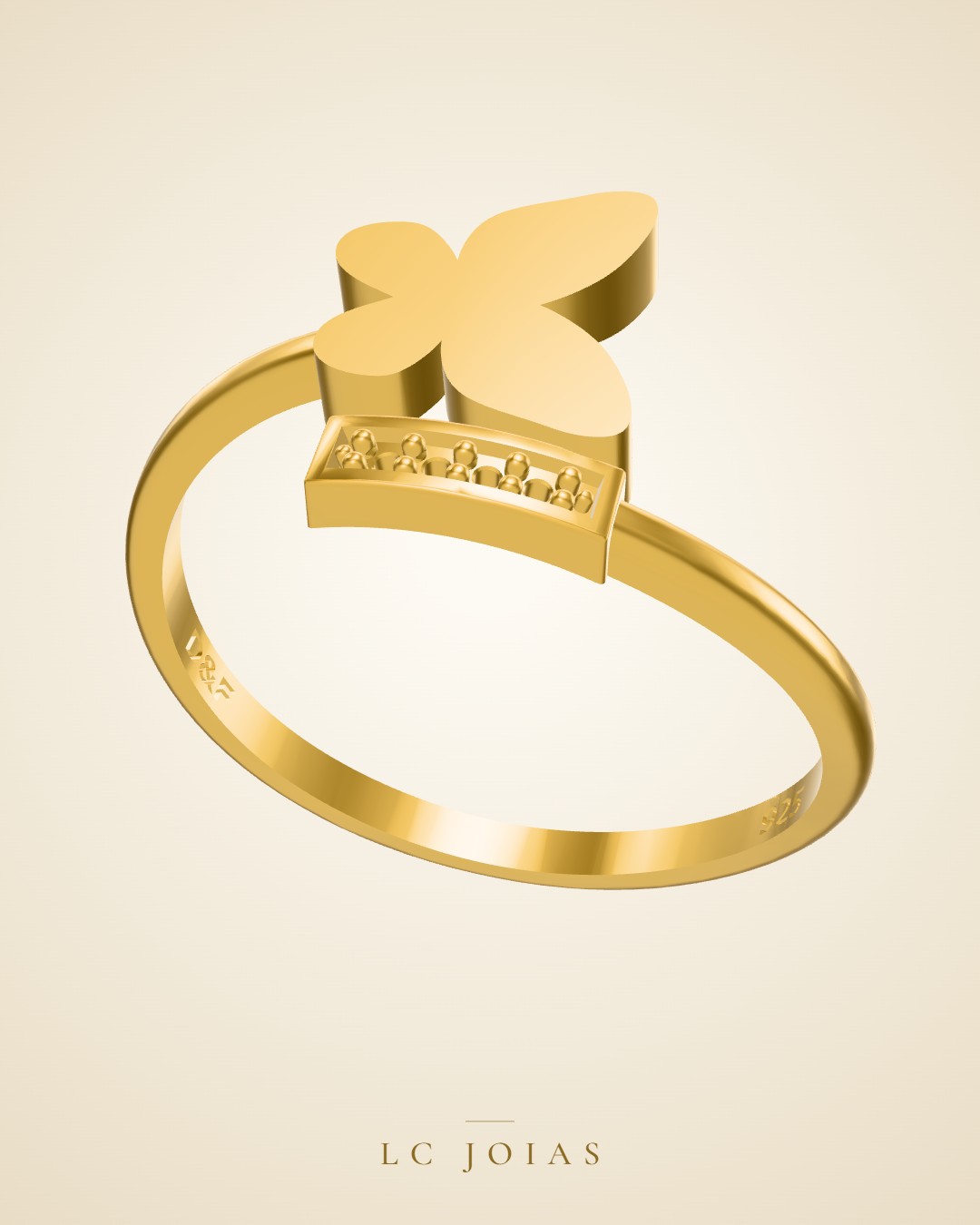 Anel ag 1939 an em ouro