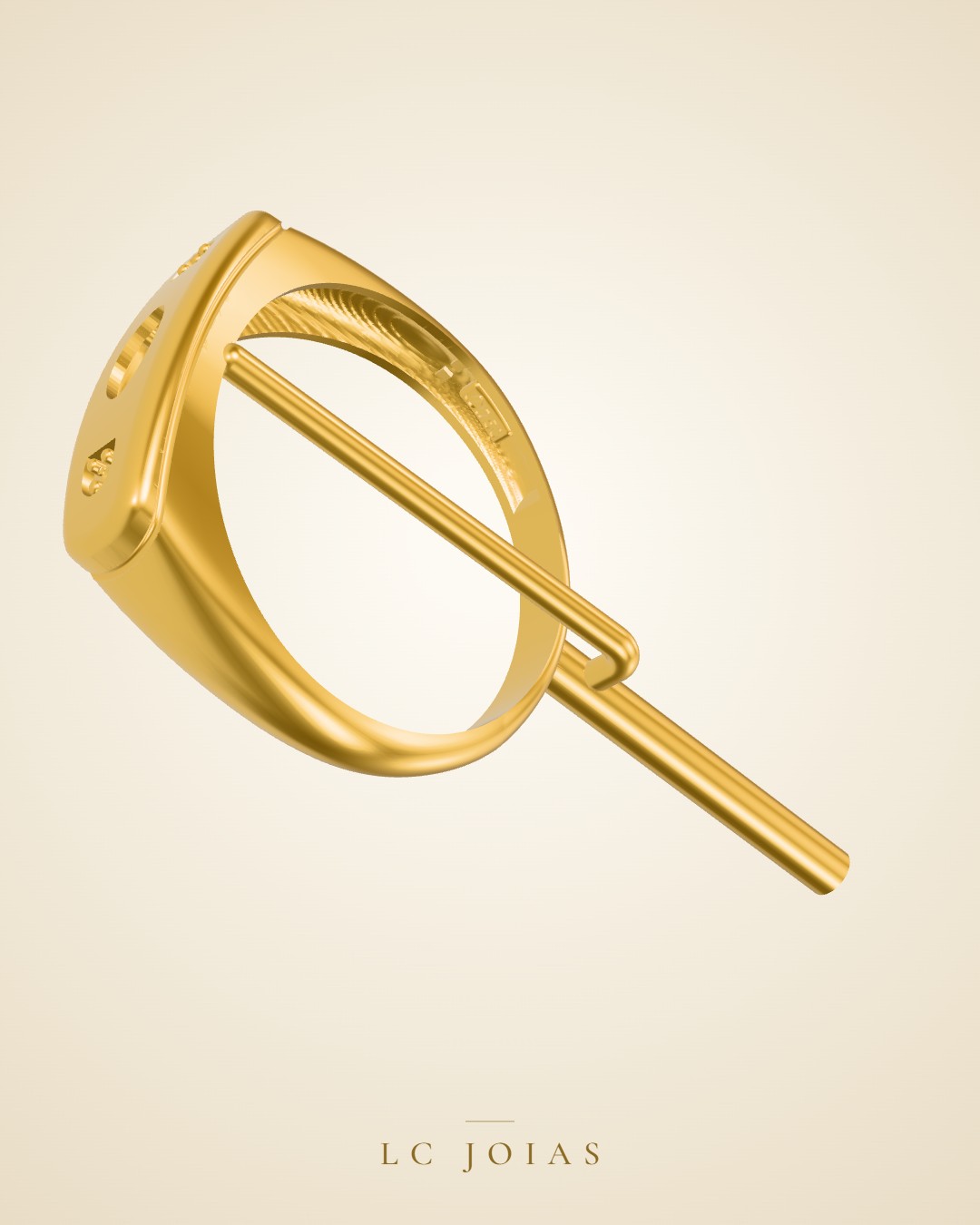Anel 8144 an em ouro