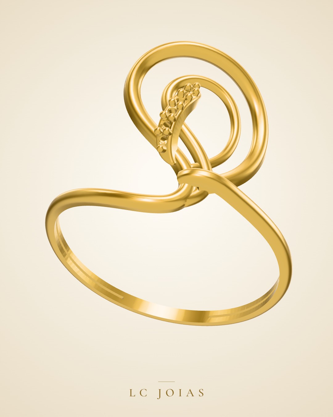 Anel z 2151 an em ouro